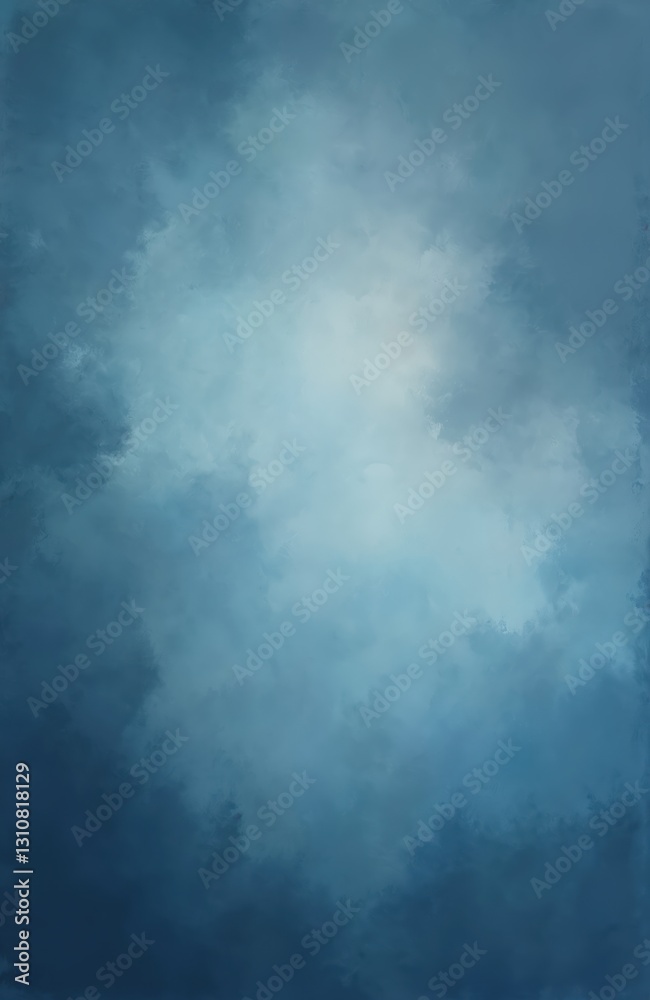 Aufkleber abstract blue paint texture photo background for portrait, art projects. modern canvas design with e