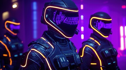 Futuristic space rave experience asteroid venue digital art cosmic environment unique viewpoint led vibes