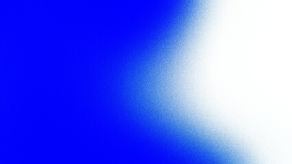 noisy gradient blue white divided soft curve abstract grain background with blank space