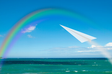 海と虹と紙飛行機-4