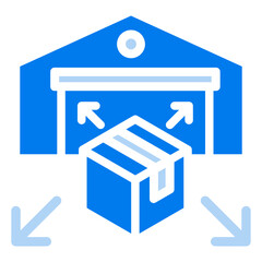 Distribution Center Icon