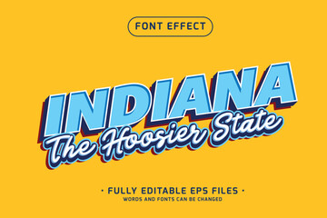 Retro Stripes 3D Text Effect