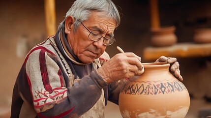 Master Potter: A Legacy of Andean Craftsmanship