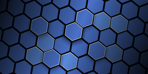 Stylish blue background for presentation, printing, business cards, banner. modern eps10