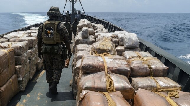 Seized Drugs on Military Ship