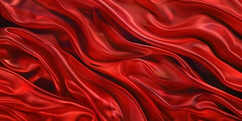 Obraz premium red satin background