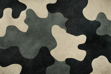 Abstract Camouflage Background Texture Seamless Pattern