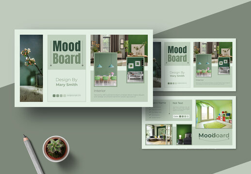 Interior Moodboard Layout