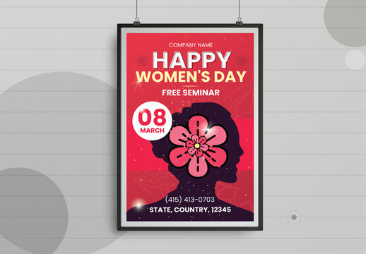 International Women's Day Poster Design