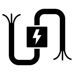 Wires Glyph Icon