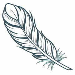 Obraz premium feather