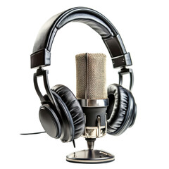 headphones isolated on white