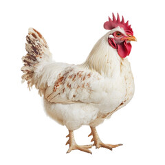 rooster isolated on white background