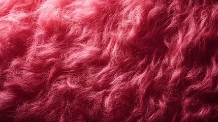 Crimson Embrace: An intimate close-up showcases the delicate texture and captivating hue of crimson fur. This image creates an instant connection with the viewer.