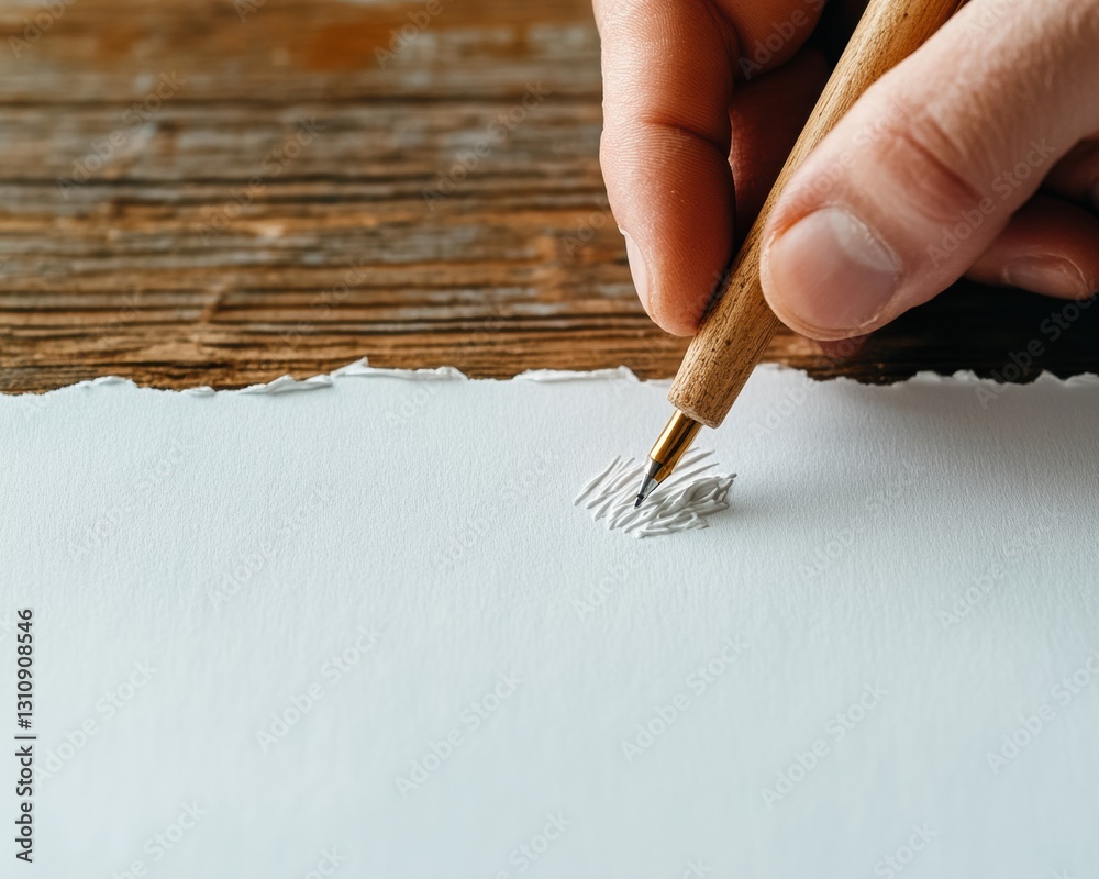 Aufkleber analog creativity meets digital age minimalist writing process capturing authentic learning and mind