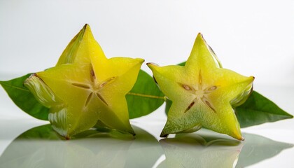 Naklejka premium Starfruit Slices