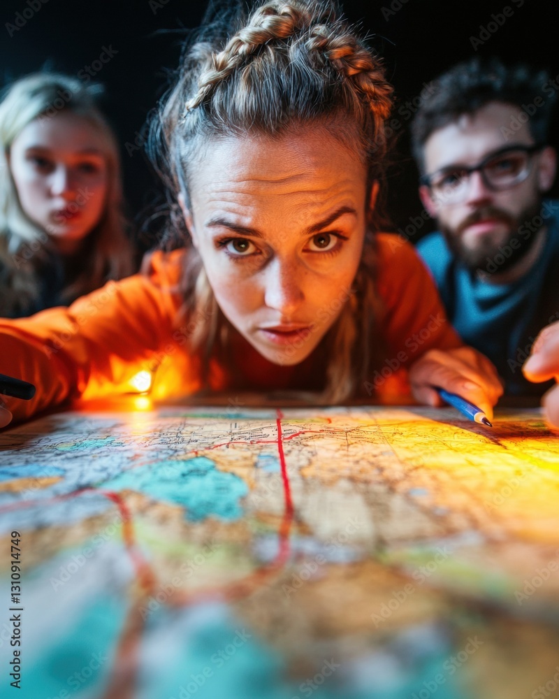 Poster Immersive Exploration Gen Z Adventure Planning with Inclusive Collaborative Mapping - Dynamic Storytelling and Strategic Journey Visualization