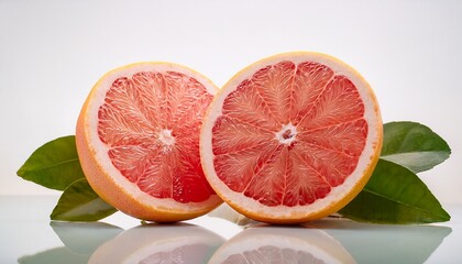 Juicy Grapefruit Halves