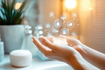 Holistic Digital Wellness AR Skincare Innovation Meets Millennial Self-Care - Futuristic Personalized Beauty Technology for Mindful Lifestyle Optimization