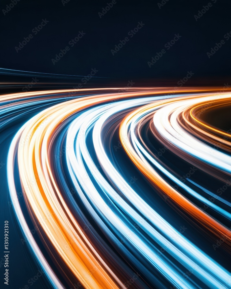Poster Quantum Velocity Dynamic Digital Flow Visualization - Cutting-Edge Network Performance and Transformative Tech Innovation in High-Speed Data Landscapes