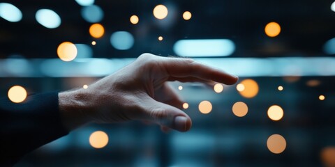 Intuitive Digital Interaction Immersive AR Interface Design Showcasing Futuristic Gesture Control for Next-Gen Tech Experiences and Innovative User Engagement