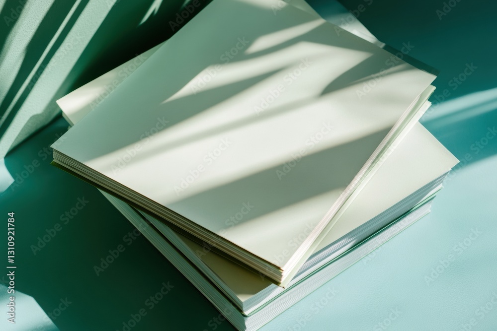 Aufkleber Minimalist Academic Journaling Soft Sage Notebook Collection - Modern Learning Aesthetics for Digital Creators and Knowledge Workers