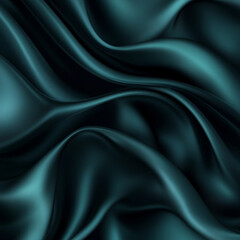 Obraz premium Rich Emerald Green Satin Background for a Luxurious Look