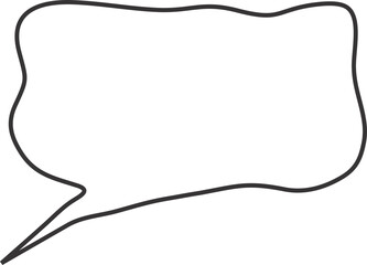 Speech bubble. Thought bubble. Call out shapes