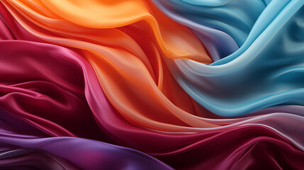 Obraz premium silk fabric background