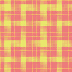 Modern Light Blush Pink Seamless Tartan Fabric Design