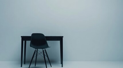 Minimalist Workspace Setting