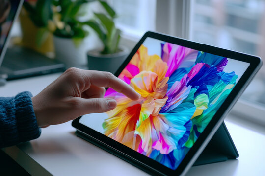 Colorful Touchscreen Interaction
