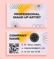 Business card template