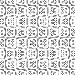 Repeat patterns.Abstract shapes from lines. Vector graphics for design, prints, decoration, cover, textile, digital wallpaper, web background, clothing, wrapping paper, cards, packaging, fabric.