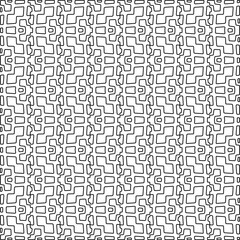 Repeat patterns.Abstract shapes from lines. Vector graphics for design, prints, decoration, cover, textile, digital wallpaper, web background, clothing, wrapping paper, cards, fabric, packaging.