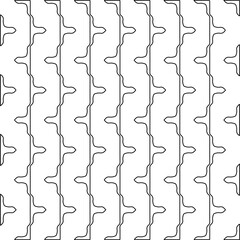 Fototapeta premium Repeat patterns.Abstract shapes from lines. Vector graphics for design, prints, decoration, cover, textile, digital wallpaper, web background, clothing, wrapping paper, cards, fabric, packaging.