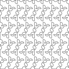 Repeat patterns.Abstract shapes from lines. Vector graphics for design, prints, decoration, cover, textile, digital wallpaper, web background, wrapping paper, clothing, fabric, cards, packaging.