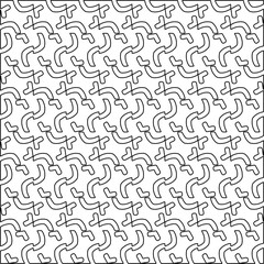 Repeat patterns.Abstract shapes from lines. Vector graphics for design, prints, decoration, cover, textile, digital wallpaper, web background, wrapping paper, clothing, fabric, cards, packaging.