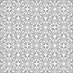 Repeat patterns.Abstract shapes from lines. Vector graphics for design, prints, decoration, cover, textile, digital wallpaper, web background, wrapping paper, clothing, fabric, packaging, cards.