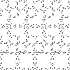 Repeat patterns.Abstract shapes from lines. Vector graphics for design, prints, decoration, cover, textile, digital wallpaper, web background, wrapping paper, clothing, fabric, packaging, cards.