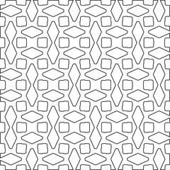Repeat patterns.Abstract shapes from lines. Vector graphics for design, prints, decoration, cover, textile, digital wallpaper, web background, wrapping paper, clothing, fabric, packaging, cards.