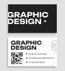 Business card template