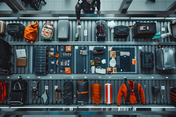 Stringent TSA Rules for Carry-On Luggage Evident in Airport Security Check