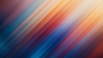 Obraz premium Abstract Diagonal Stripes Warm Hues Colorful Background Design
