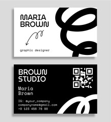 Business card template
