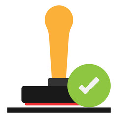 Stamp Approved Seal