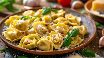 Tantalizing Tortellini: A Sumptuous Italian Feast Right on Your Plate