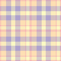 Modern Seamless Tartan in Cool Pale Rose tones Fabric Design Variant 709