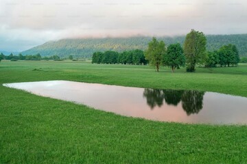 landscape with river