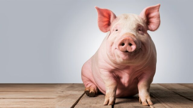 Cute pig